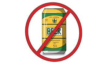 No alcohol