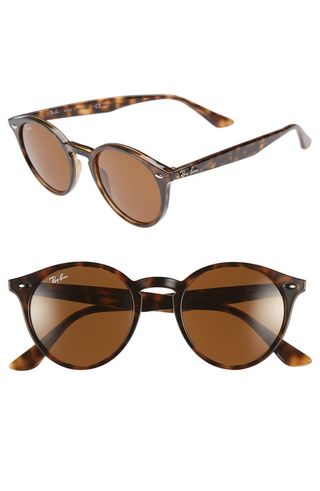 Highstreet 49mm Round Sunglasses