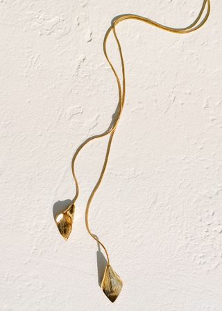 Leaf Long Necklace