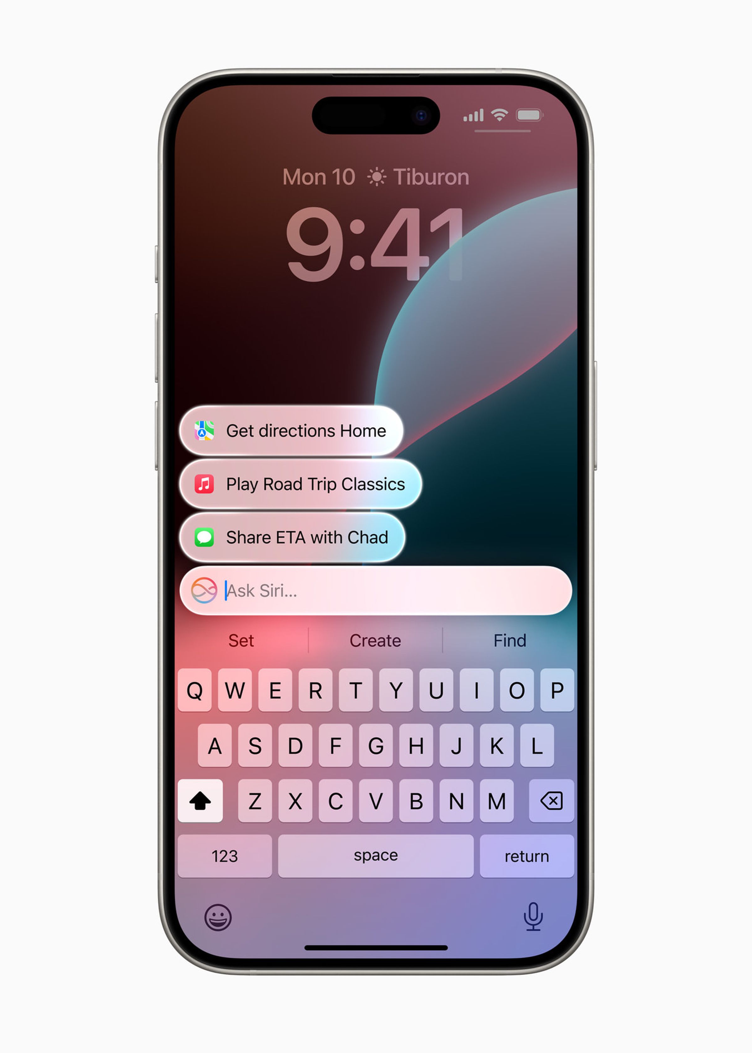 Render of Type to Siri in iOS 18