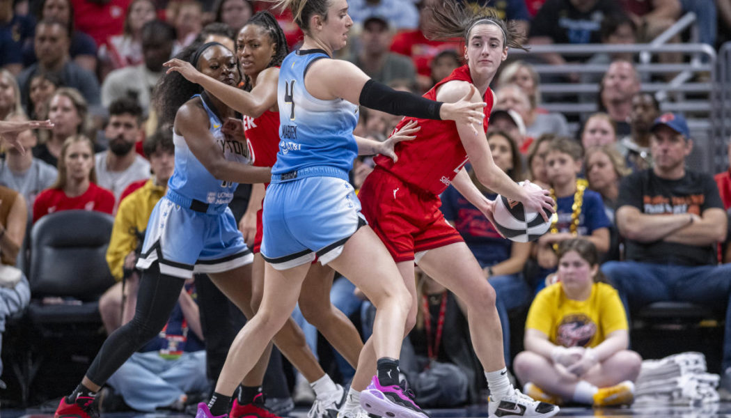 WNBA upgrades foul on Caitlin Clark by Chennedy Carter, fines Angel Reese for no postgame interview