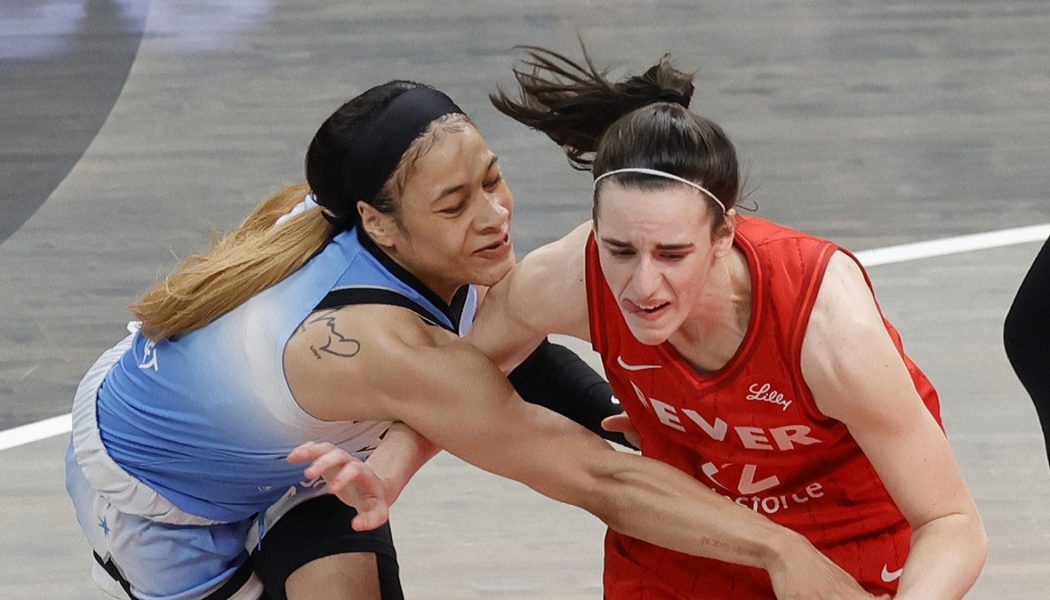 WNBA upgrades hard foul on Caitlin Clark, fines Angel Reese for skipping postgame interview