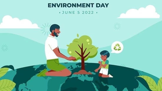 World Environment Day is celebrated annually on June 5 to raise everyone's awareness of the need to protect our environment through collective efforts.(Freepik)