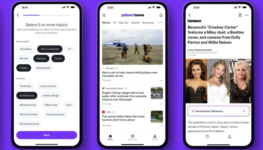 Yahoo resurrects Artifact inside a new AI-powered News app