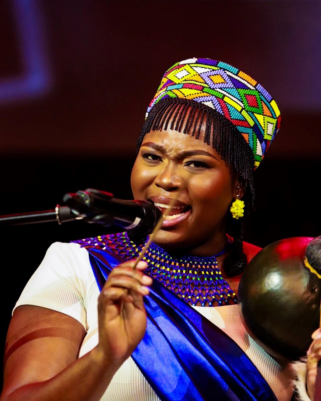 Musician Zawadi, whose upcoming album will honour Princess Magogo and Oliver Mtukudzi.