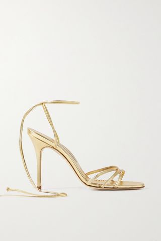 Leva 105 Metallic Leather Sandals