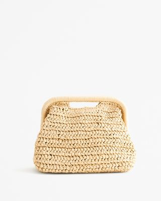 Straw Clutch Bag