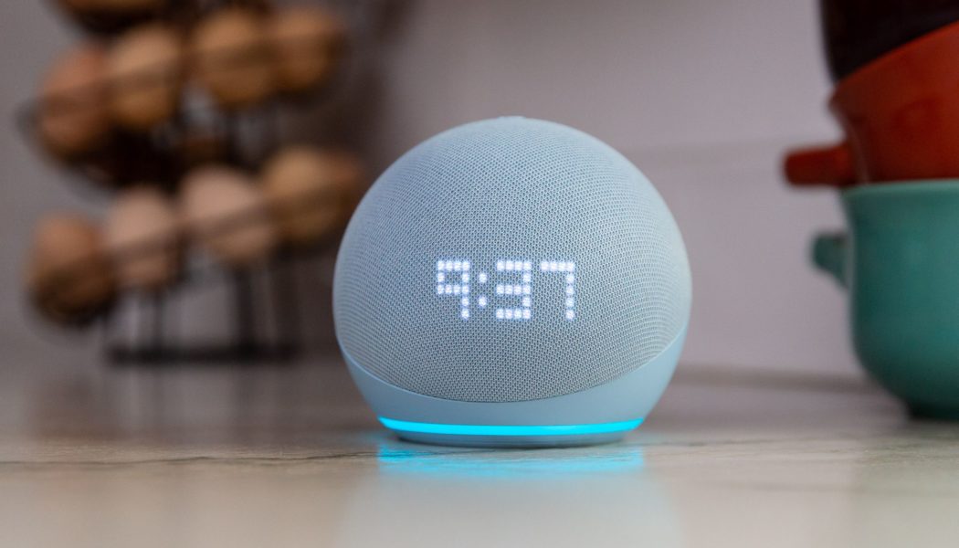 Amazon is discontinuing my favorite Echo — the one with a dot-matrix clock