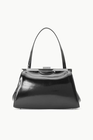 Lennon Shoulder Bag | Black Polished