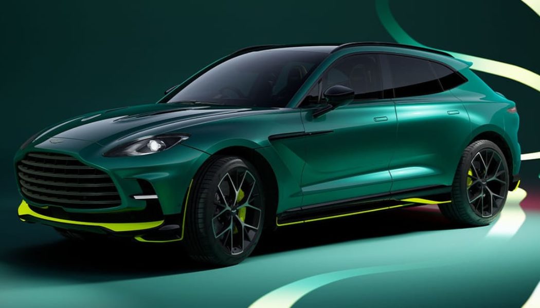 Aston Martin Unveils F1-Inspired DBX707 SUV