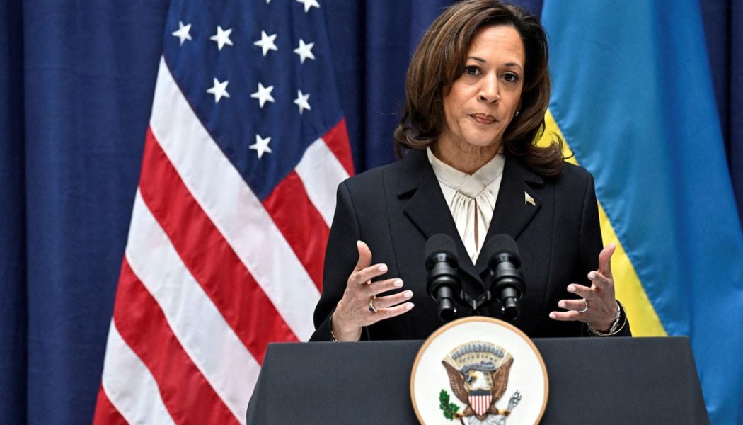 Backed by Joe Biden, Kamala Harris moves to lock up White House bid