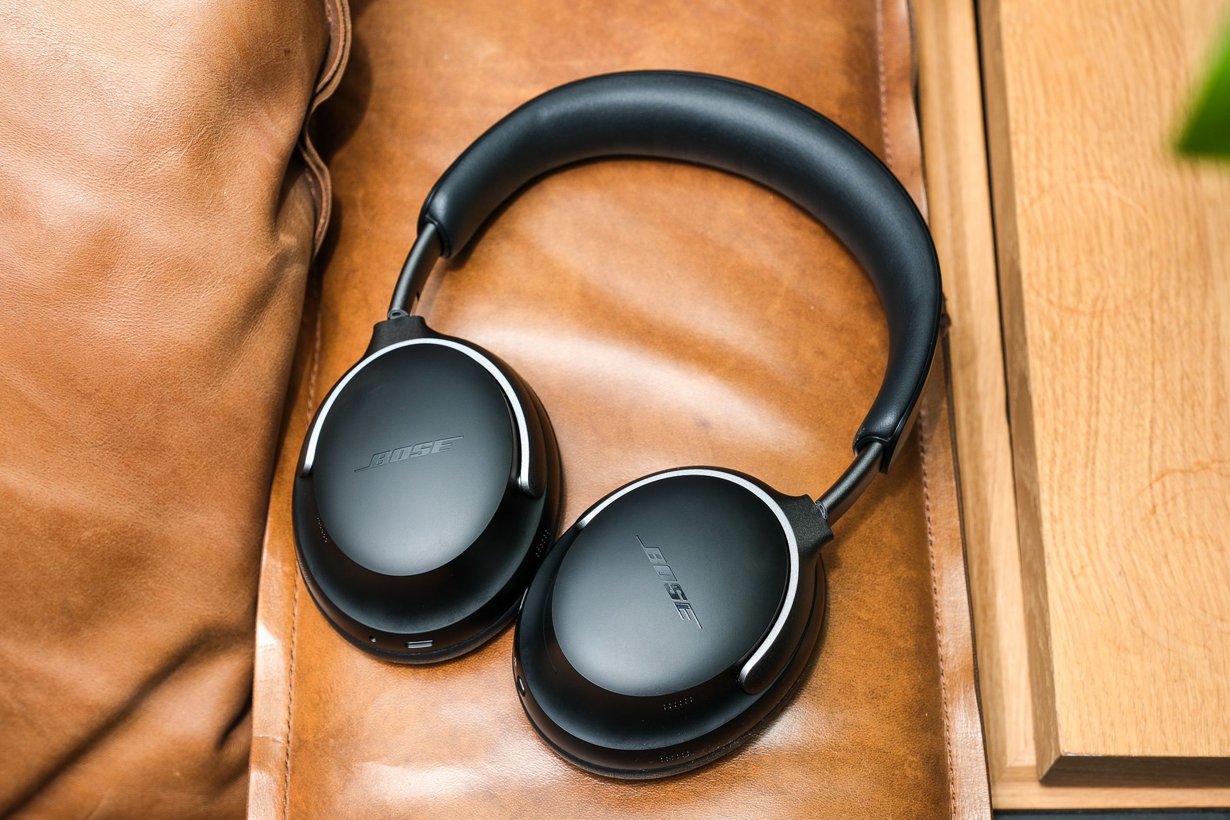 A photo of Bose’s QuietComfort Ultra Headphones.