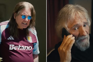 Black Sabbath's Ozzy Osbourne and Geezer Butler star in new commercial for Aston Villa football club