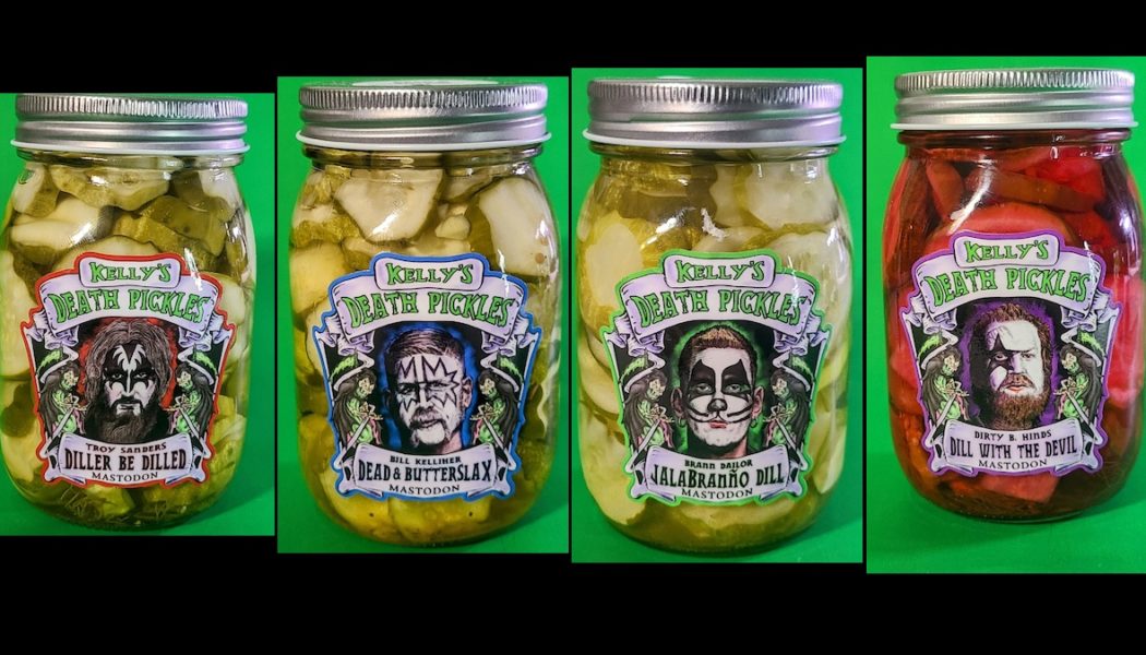 Brine and Thunder: Mastodon are selling custom pickles