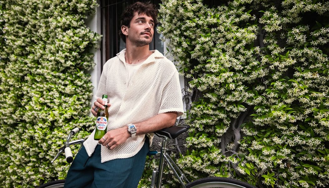 Charles Leclerc and Peroni Nastro Azzurro 0.0% Want You to Know the Man Behind the Wheel