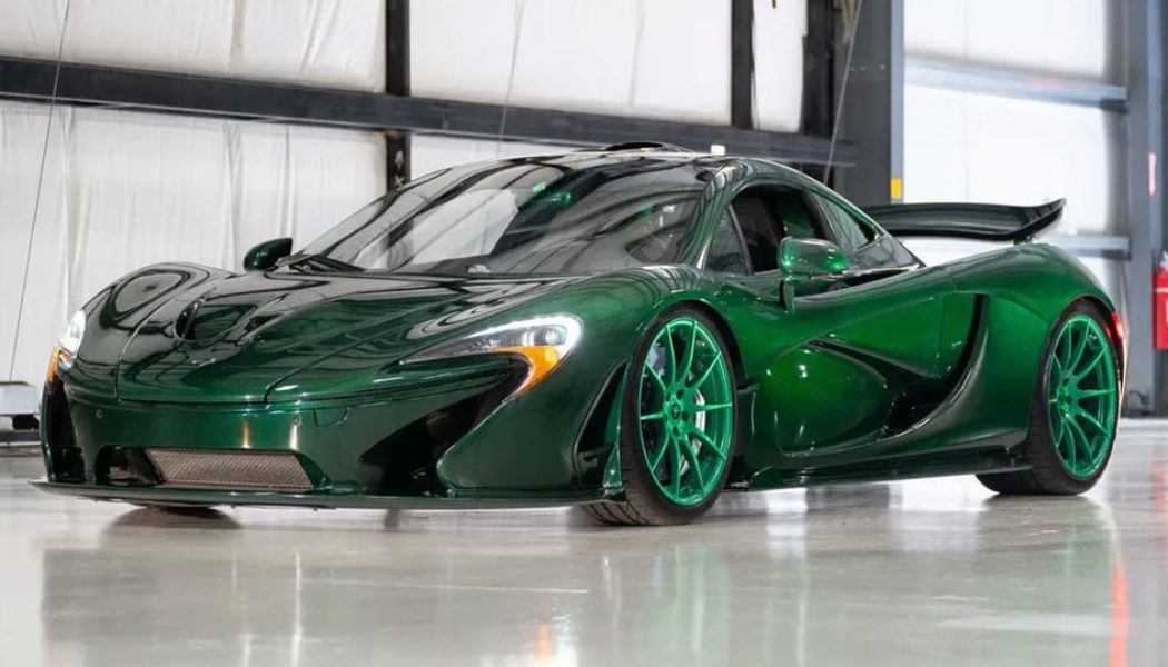 Chassis 002 McLaren P1 Surfaces at Auction