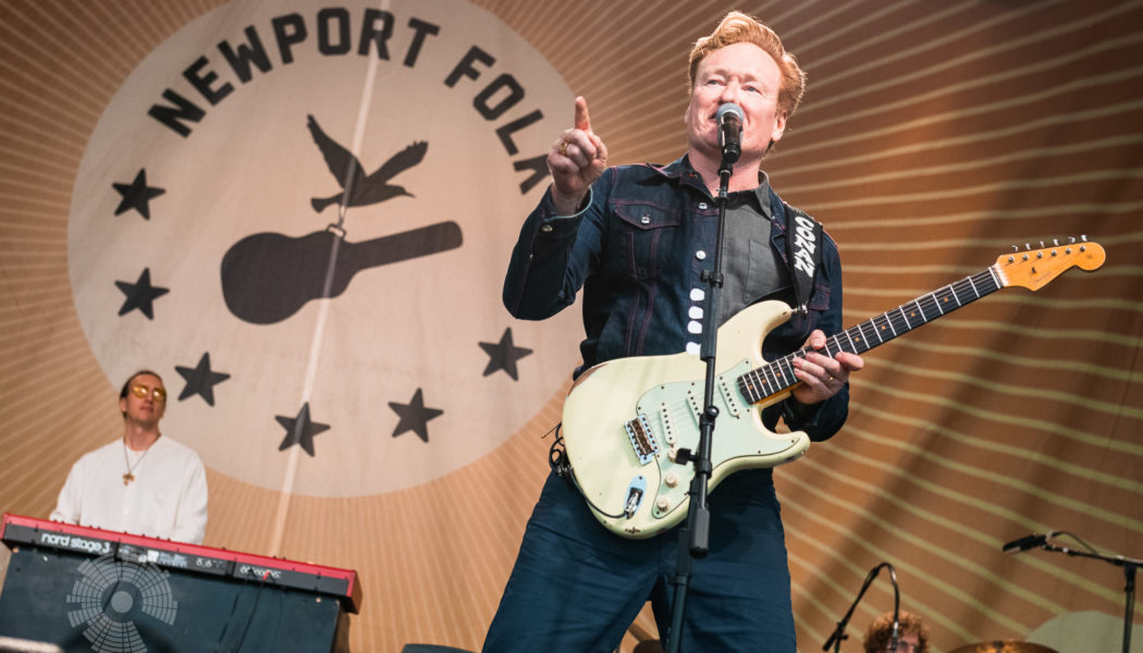 Conan Welcomes Old Friends, Hip-Hop Gives New Definition to Newport Folk Fest: Review + Photos