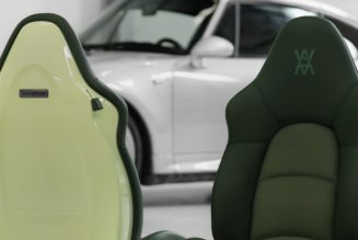 Daniel Arsham Teams Up With Justin Placek for Custom Porsche 993 Interior