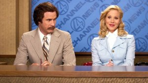 Will Ferrell and Christina Applegate in 'Anchorman'