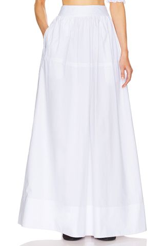 Poplin Maxi Skirt