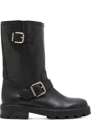 Black Moto Boots by Steve Madden