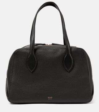 Amelia Medium Textured-Leather Tote