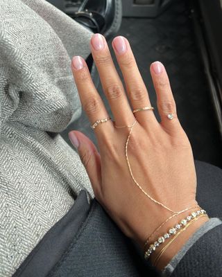 Sheer nail colours