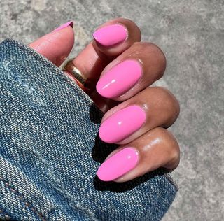 Barbie pink nails