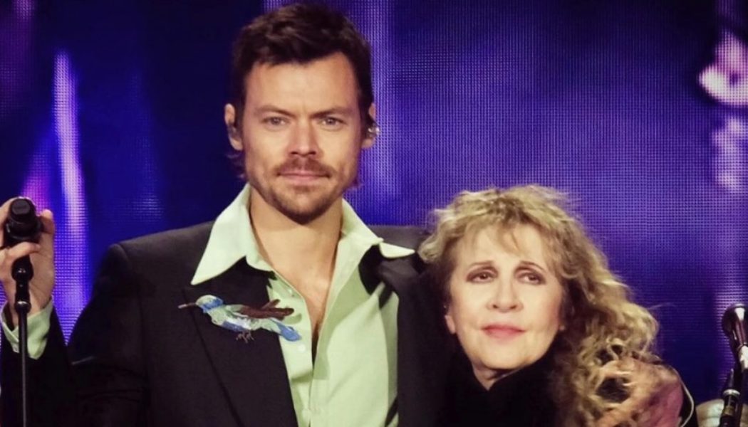 Harry Styles joins Stevie Nicks to perform "Landslide" and "Stop Draggin’ My Heart Around"