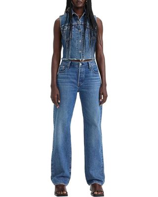 Levi's, Levi's Women's 501 90's Regular or Straight, Not My News Channel, 31w / 32l