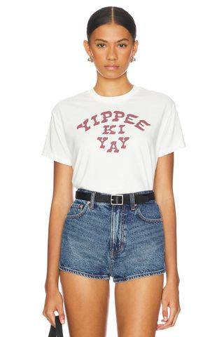 Yippee Ki Yay Women's Crop Tee