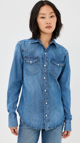 Denim Long Sleeve Buttondown