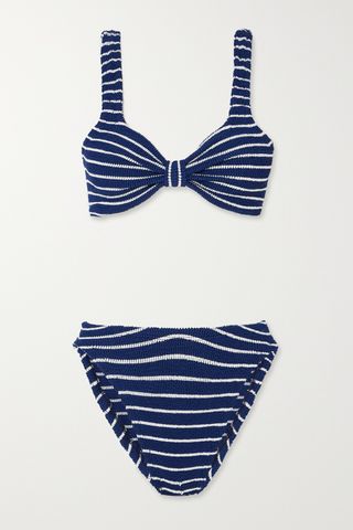 Bonnie Striped Seersucker Bikini