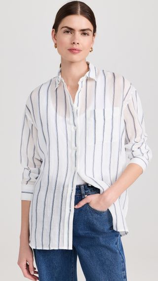 Og Sheer Linen Os Shirt