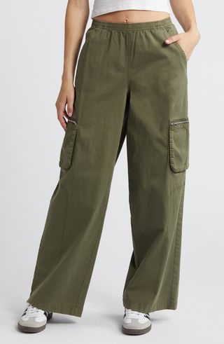 Wide Leg Cargo Pants