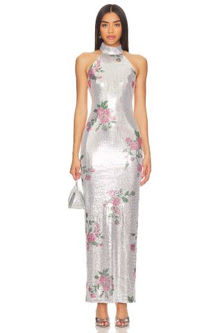 Luiza Sequin Maxi Dress