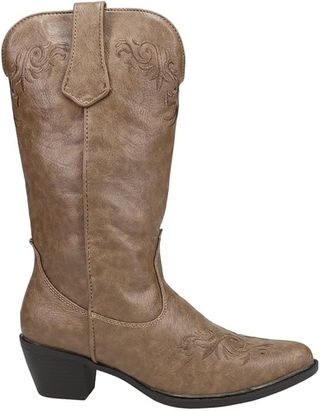 Roper Womens Brooklin Boot, Tan, 9