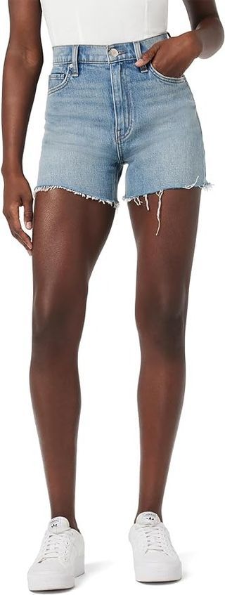 Hudson Women's Harlow High-Rise Denim Short, Ocean Air