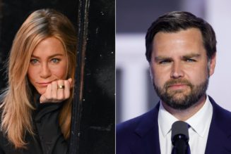 Jennifer Aniston slams J.D. Vance's weird "childless cat ladies" comment