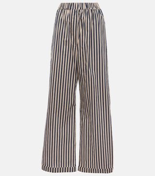 The Frankie Shop, Mirca Cotton-Blend Wide-Leg Pants