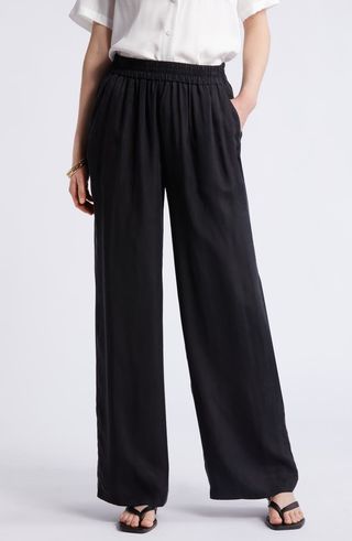 Drapey Wide Leg Pants