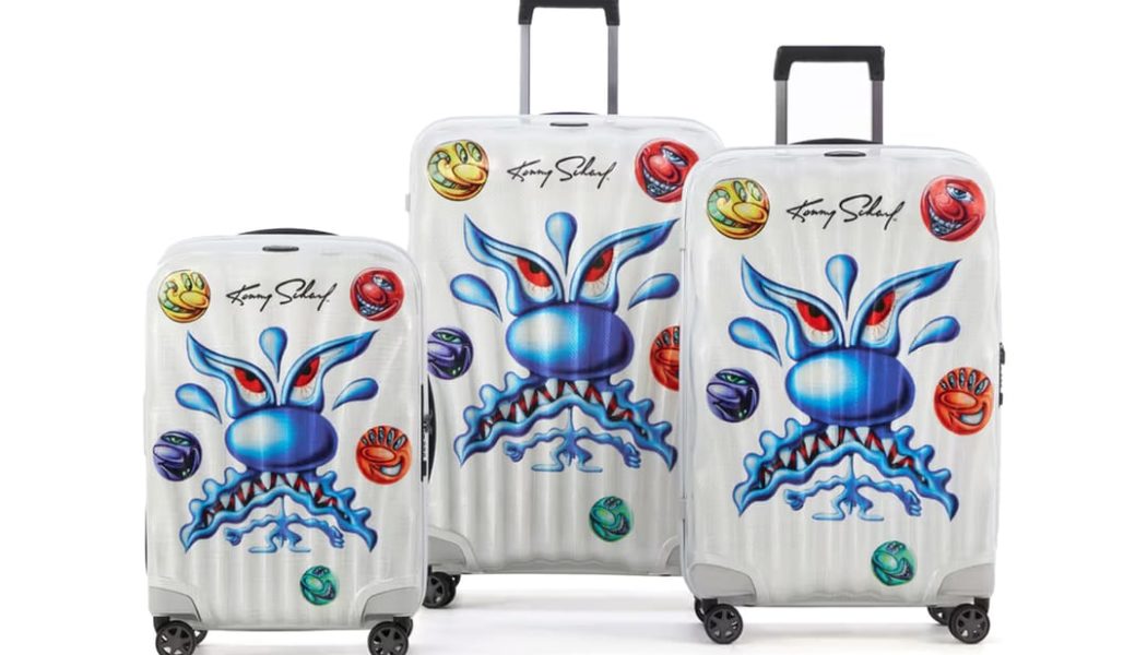 Kenny Scharf Drops Pop Surrealist Suitcases With Samsonite