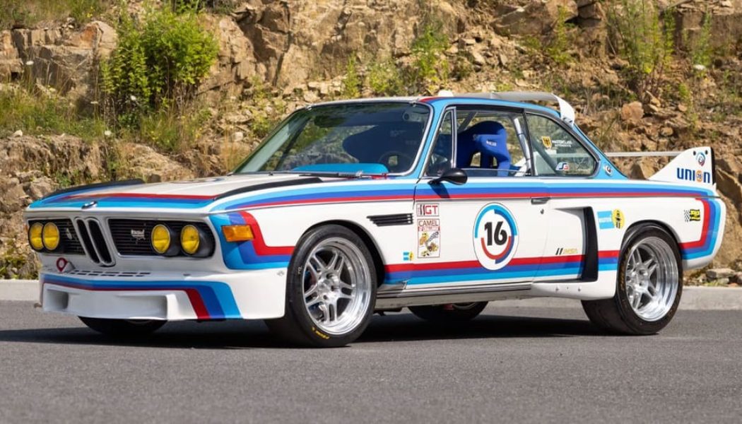 Meticulously Built 3.5L BMW 3.0 CS Is Up for Auction