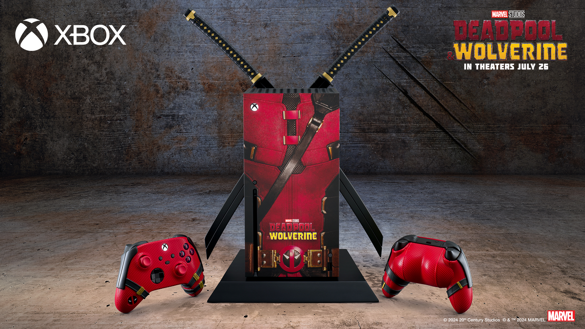 Xbox x Deadpool & Wolverine Collaboration