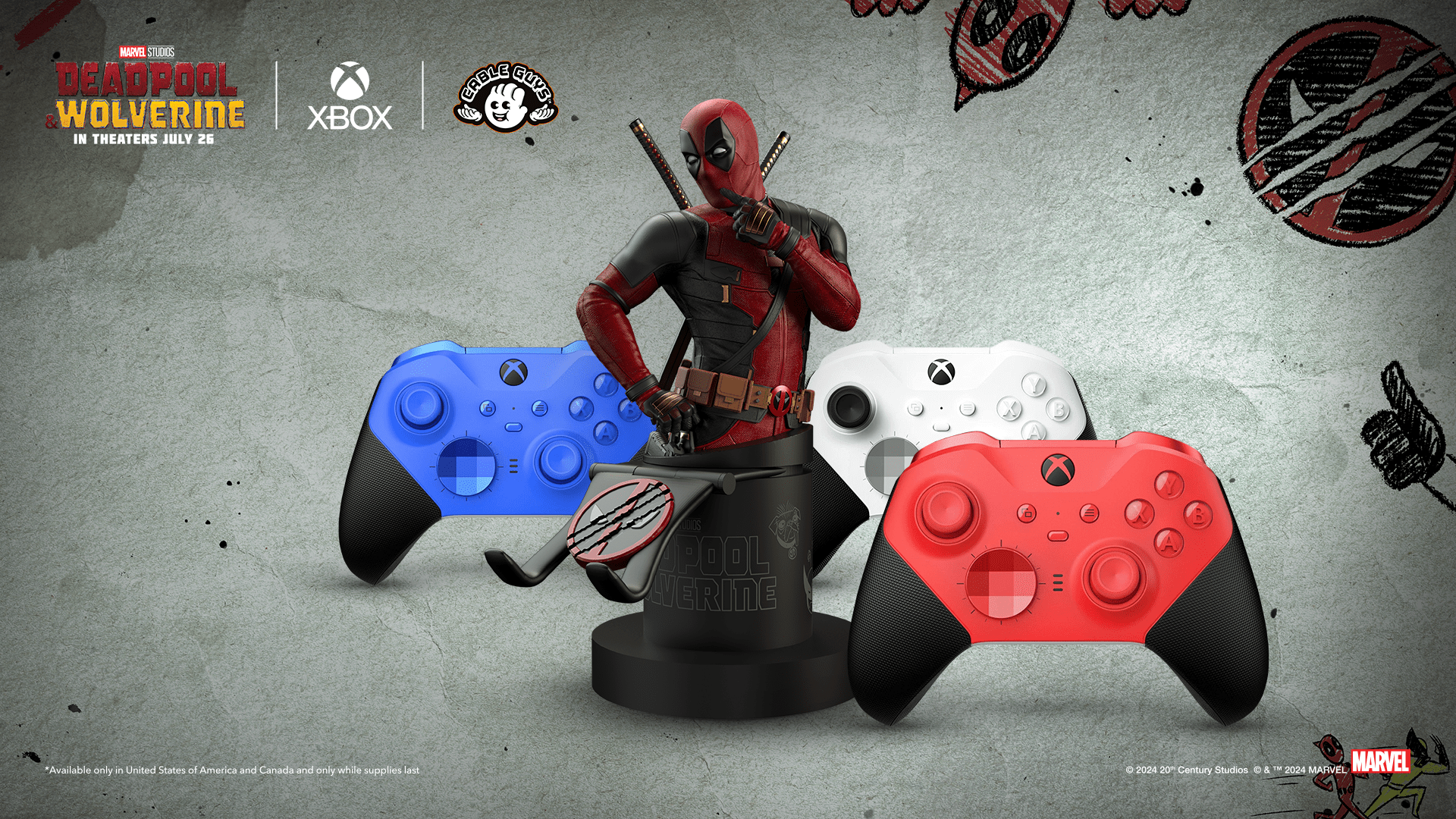 Xbox x Deadpool & Wolverine Collaboration