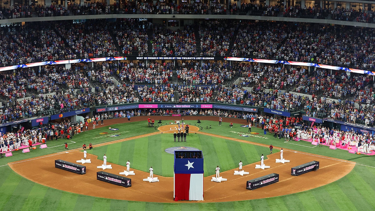 Globe Life Field before Home Run Derby