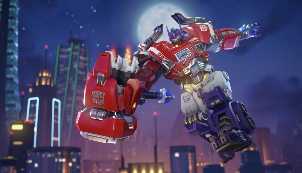'Overwatch 2' Launches Free 'Transformers' Character Skins