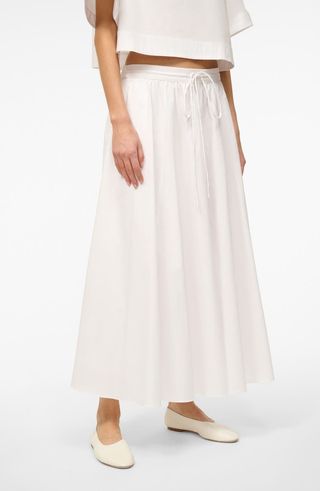 Eden Stretch Cotton Maxi Skirt