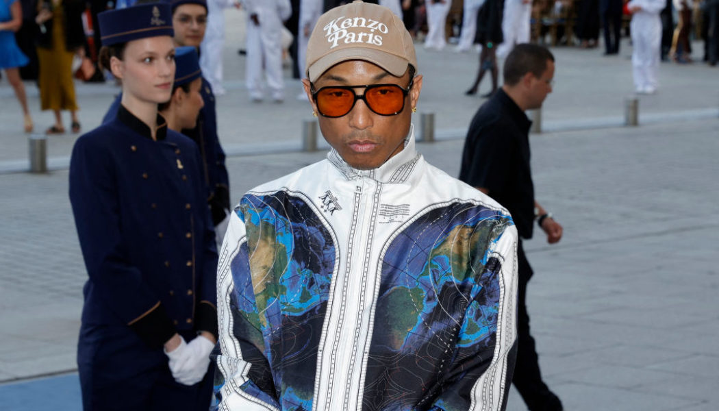 Pharrell Williams & Evian Collaborate On New Water Bottle