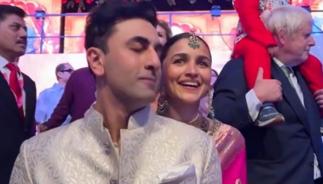 Ranbir Kapoor, Alia Bhatt vibe to music at Anant Ambani's wedding; fans call it ‘cute’. Watch